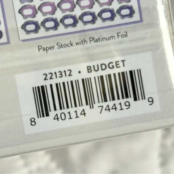 New Erin Condren designer Budget sticker book 5x7.75” with 624 stickers. - Picture 9 of 11